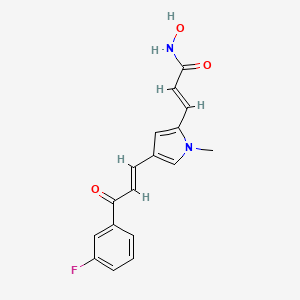 molecular formula C17H15FN2O3 B1676259 Hdac-IN-1 CAS No. 852475-26-4