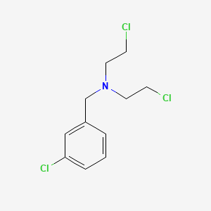 molecular formula C11H14Cl3N B1676265 N,N-Bis(2-chloroethyl)-m-chlorobenzylamine CAS No. 2361-63-9