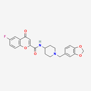 molecular formula C23H21FN2O5 B1676266 MCHr1 antagonist 2 