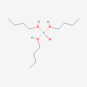 molecular formula C12H27O4V B167627 Tributoxyoxovanadium CAS No. 1801-76-9