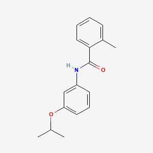 molecular formula C17H19NO2 B1676284 Mepronil CAS No. 55814-41-0