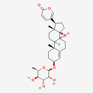 molecular formula C31H44O8 B1676285 Meproscillarin CAS No. 33396-37-1