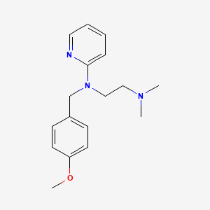 molecular formula C17H23N3O B1676287 Pyrilamine CAS No. 91-84-9