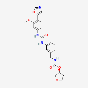 molecular formula C23H24N4O6 B1676299 Merimepodib CAS No. 198821-22-6