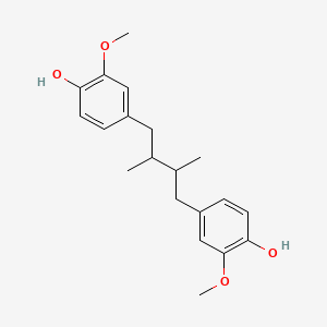 molecular formula C20H26O4 B1676311 Dihydroguaiaretic Acid CAS No. 36469-60-0