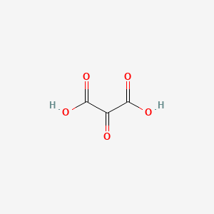 molecular formula C3H2O5 B1676314 Mesoxalic acid CAS No. 473-90-5