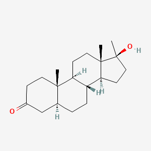 molecular formula C20H32O2 B1676315 Mestanolone CAS No. 521-11-9