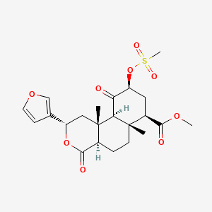 molecular formula C22H28O9S B1676318 Mesyl Salvinorin B CAS No. 862073-79-8