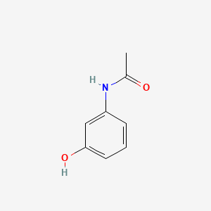 molecular formula C8H9NO2 B1676320 Metacetamol CAS No. 621-42-1