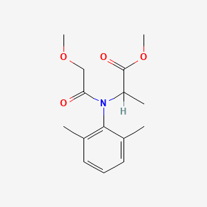 molecular formula C15H21NO4 B1676325 Metalaxyl CAS No. 57837-19-1