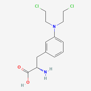 molecular formula C13H18Cl2N2O2 B1676327 美他美法兰 CAS No. 1088-80-8