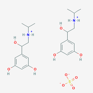 B1676333 Metaproterenol sulfate CAS No. 5874-97-5