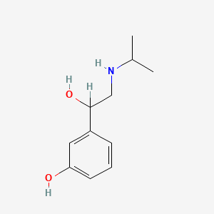 molecular formula C11H17NO2 B1676337 Metaterol CAS No. 3571-71-9