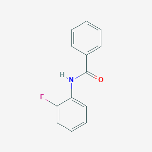 molecular formula C13H10FNO B167634 2-fluoro-N-phenylbenzamide CAS No. 1747-80-4