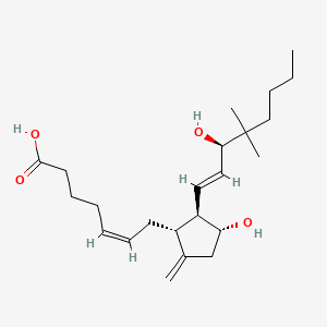 B1676342 Meteneprost CAS No. 61263-35-2