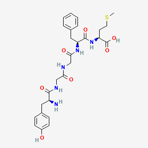 molecular formula C27H35N5O7S B1676343 MET-enkephalin CAS No. 58569-55-4