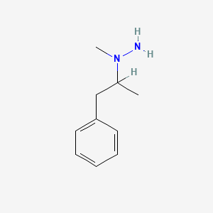 molecular formula C10H16N2 B1676348 Metfendrazine CAS No. 3734-26-7