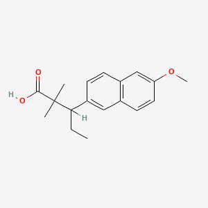 molecular formula C18H22O3 B1676355 Methallenestril CAS No. 517-18-0