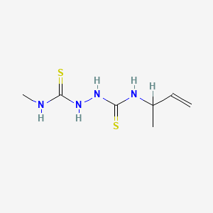 molecular formula C7H14N4S2 B1676356 Metallibure CAS No. 926-93-2
