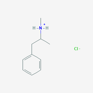 Methyl(1-phenylpropan-2-yl)azanium;chloride