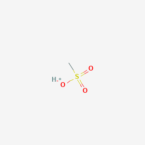 B1676364 Methanesulfonic acid CAS No. 75-75-2