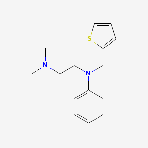 molecular formula C15H20N2S B1676368 Methaphenilene CAS No. 493-78-7