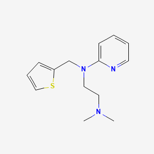 molecular formula C14H19N3S B1676370 Methapyrilene CAS No. 91-80-5