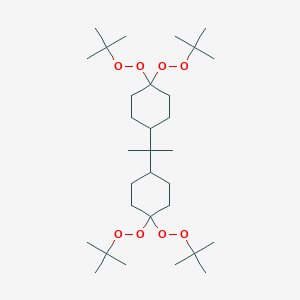 molecular formula C31H60O8 B167638 2,2-Bis(4,4-di-tert-butyldioxycyclohexyl)propane CAS No. 1705-60-8