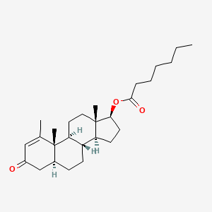 molecular formula C20H30O2 B1676381 Methenolone enanthate CAS No. 303-42-4