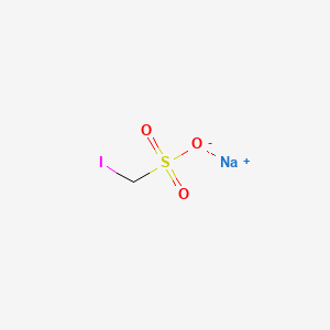 molecular formula CH3INaO3S B1676387 Methiodal sodium CAS No. 126-31-8