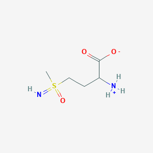 molecular formula C5H12N2O3S B1676390 Methionine Sulfoximine CAS No. 1982-67-8