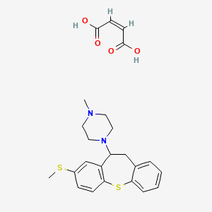 molecular formula C24H28N2O4S2 B1676393 Methiothepin Maleate CAS No. 19728-88-2