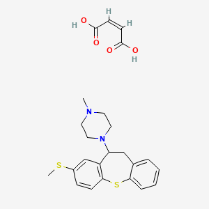 molecular formula C24H28N2O4S2 B1676393 Methiothepin maleate CAS No. 19728-88-2