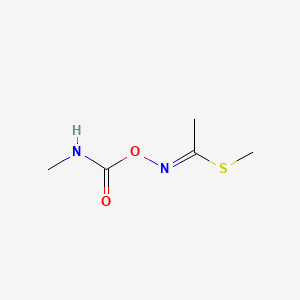 molecular formula C5H10N2O2S B1676398 Methomyl CAS No. 16752-77-5