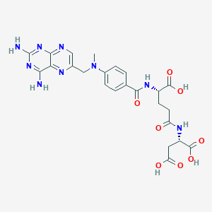 molecular formula C24H27N9O8 B1676405 Methotrexate-gamma-aspartate CAS No. 64801-58-7