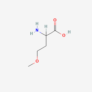 molecular formula C5H11NO3 B1676410 O-甲基-高丝氨酸 CAS No. 4385-91-5