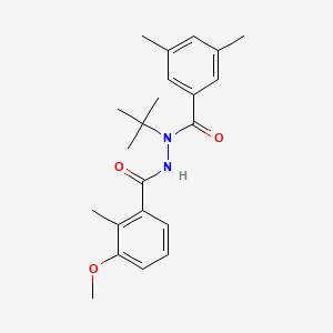 molecular formula C22H28N2O3 B1676416 甲氧基芬诺酯 CAS No. 161050-58-4