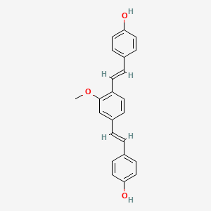 molecular formula C23H20O3 B1676419 Methoxy-X04 