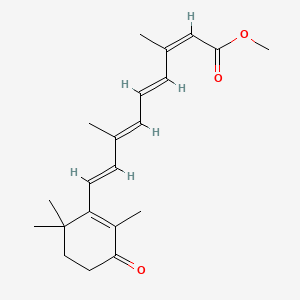 molecular formula C21H28O3 B1676423 4-Keto 13-cis-Retinoic Acid Methyl Ester CAS No. 71748-57-7