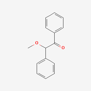 molecular formula C15H14O2 B1676441 Benzoin methyl ether CAS No. 3524-62-7