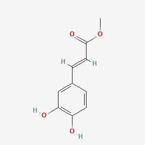 molecular formula C10H10O4 B1676442 Methyl caffeate CAS No. 3843-74-1