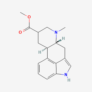 molecular formula C17H20N2O2 B1676447 Ergoline-8-carboxylicacid, 6-methyl-, methyl ester, (8b)- CAS No. 35470-53-2