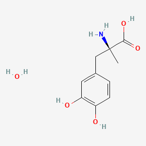 molecular formula C20H32N2O11 B1676450 Methyldopa CAS No. 41372-08-1