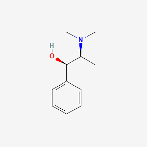 molecular formula C11H17NO B1676457 甲基麻黄碱 CAS No. 552-79-4