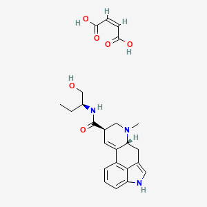 molecular formula C24H29N3O6 B1676460 甲基麦角新碱马来酸盐 CAS No. 57432-61-8