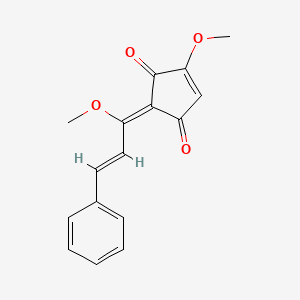 molecular formula C16H14O4 B1676467 甲基透明酮 CAS No. 19956-54-8