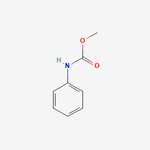 molecular formula C8H9NO2 B1676473 METHYL N-PHENYLCARBAMATE CAS No. 2603-10-3
