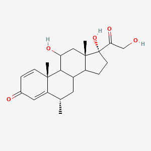 B1676475 Methylprednisolone CAS No. 83-43-2
