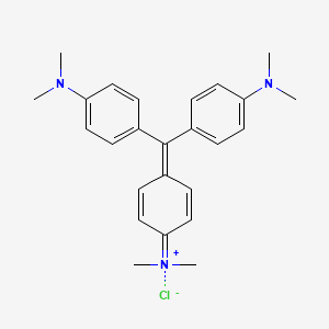 molecular formula C25H30ClN3 B1676480 Crystal Violet CAS No. 548-62-9