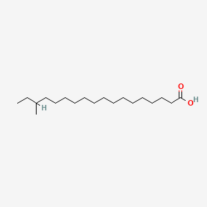 molecular formula C19H38O2 B1676484 16-Methyloctadecanoic acid CAS No. 17001-28-4